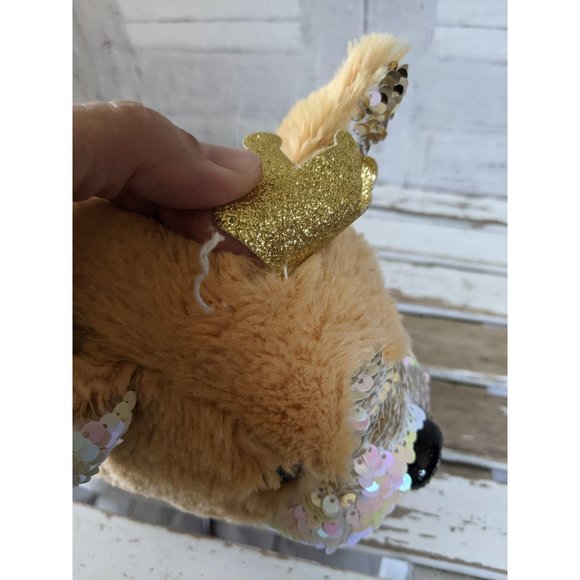 Justice reverse sequin dog plush stuffed toy - Picture 6 of 8